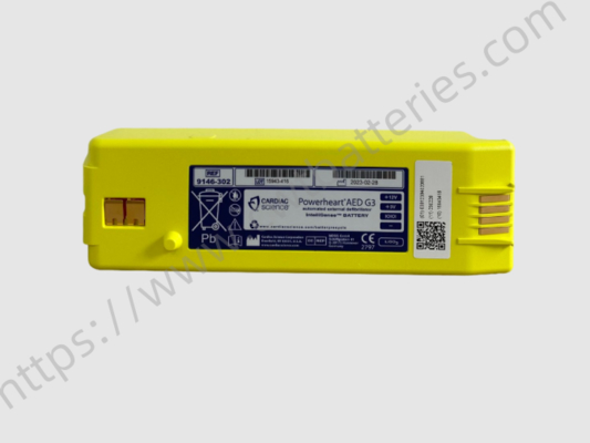 Cardiac Science 9146-302 Battery Replacement for Powerheart AED G3 Automated External Defibrillator