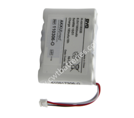 Fresenius Injectomat H-AA1800B Battery 6.0V 2100mAh Medical Replacement