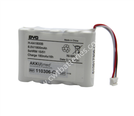 Fresenius Injectomat H-AA1800B Battery 6.0V 2100mAh Medical Replacement