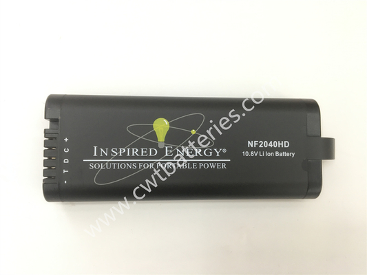 Inspired Energy NF2040HD 10.8V 4.8Ah Lithium Ion Medical Battery