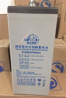 Leoch DJ300 2V 300Ah VRLA Battery for Solar Power Systems