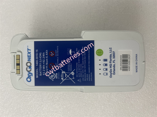 Batería médica OxyGo NEXT 14.4V 6.4Ah Modelo 1400-3010-16