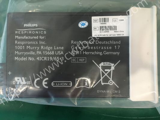 باتری لیتیوم یونی فیلیپس 1082662 14.4 ولت 6300 میلی آمپر ساعتی برای دستگاه اکسیژن SimplyGo