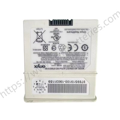 Onyx Healthcare Rechargeable Li-ion Battery 10.8V 5700mAh 61.56Wh for Medical Equipment with Long Lifespan and 3-5 Days Delivery
