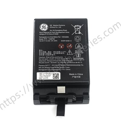 GE VSBP90 18V 5.4Ah 97.2Wh Rechargeable Li-ion Smart Battery for Vivid IQ Ultrasound System with 4 Hours Runtime